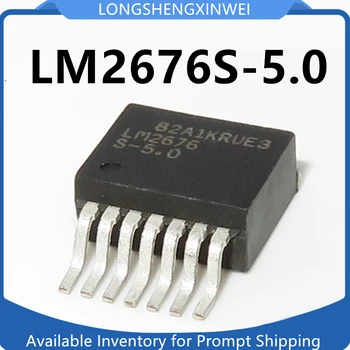 1 шт. Новый оригинальный|LM2676S-5.0 Линейный выключатель питания с патчем LM2676 TO-263, снижающий напряжение, регулятор мощности